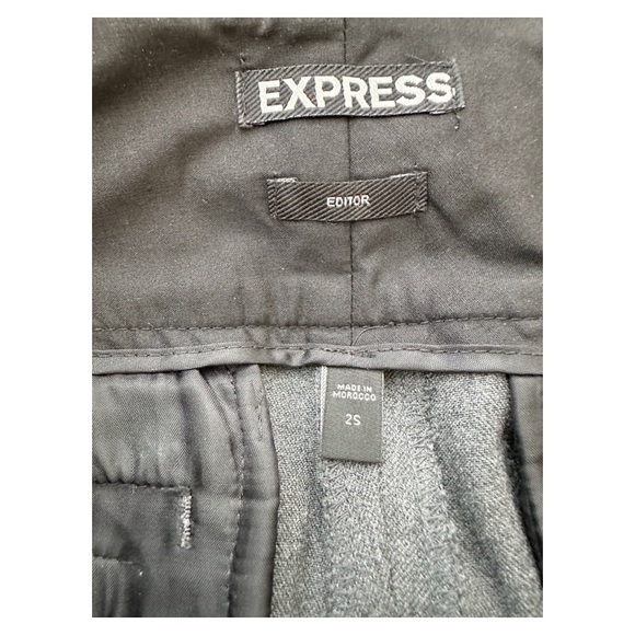 Express Grey Editor Pant - Picture 9 of 11